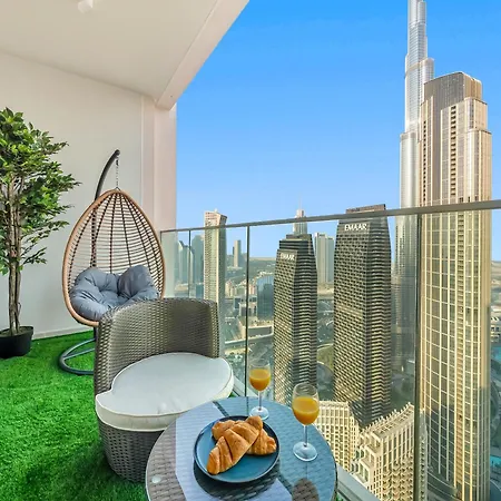 Апартаменты New! Panoramic Downtown & Fountain Views From High Floors Дубай Экстерьер фото