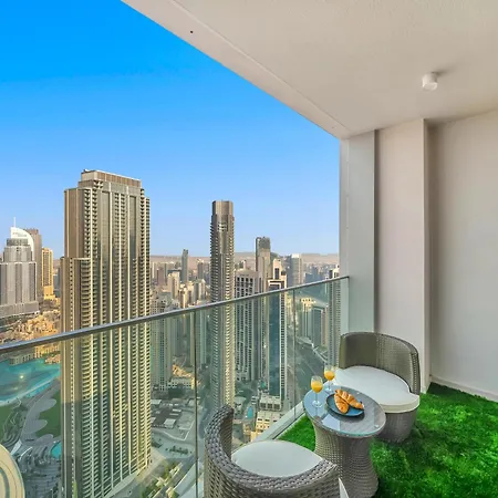 Апартаменты New! Panoramic Downtown & Fountain Views From High Floors Дубай Экстерьер фото
