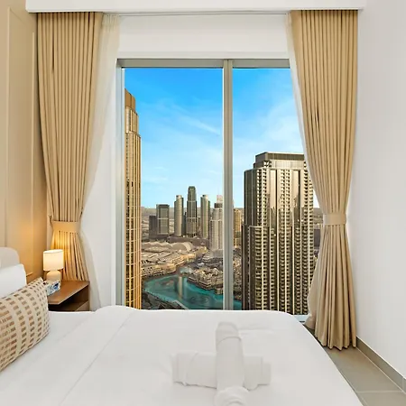 Апартаменты New! Panoramic Downtown & Fountain Views From High Floors Дубай Экстерьер фото