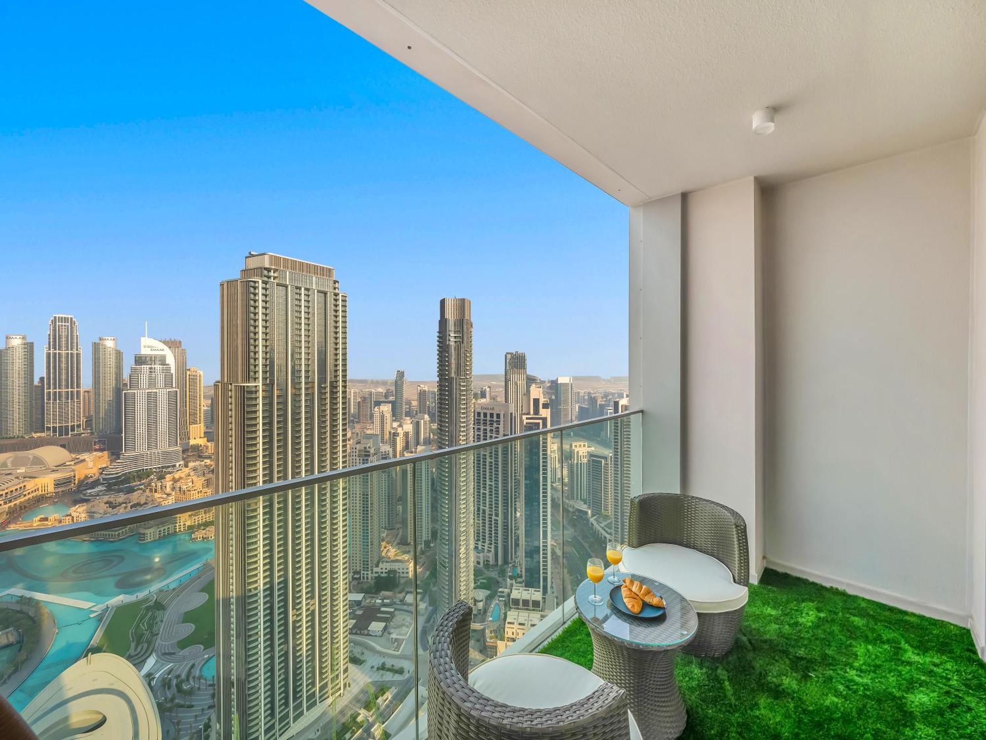 New! Panoramic Downtown & Fountain Views From High Floors * Дубай