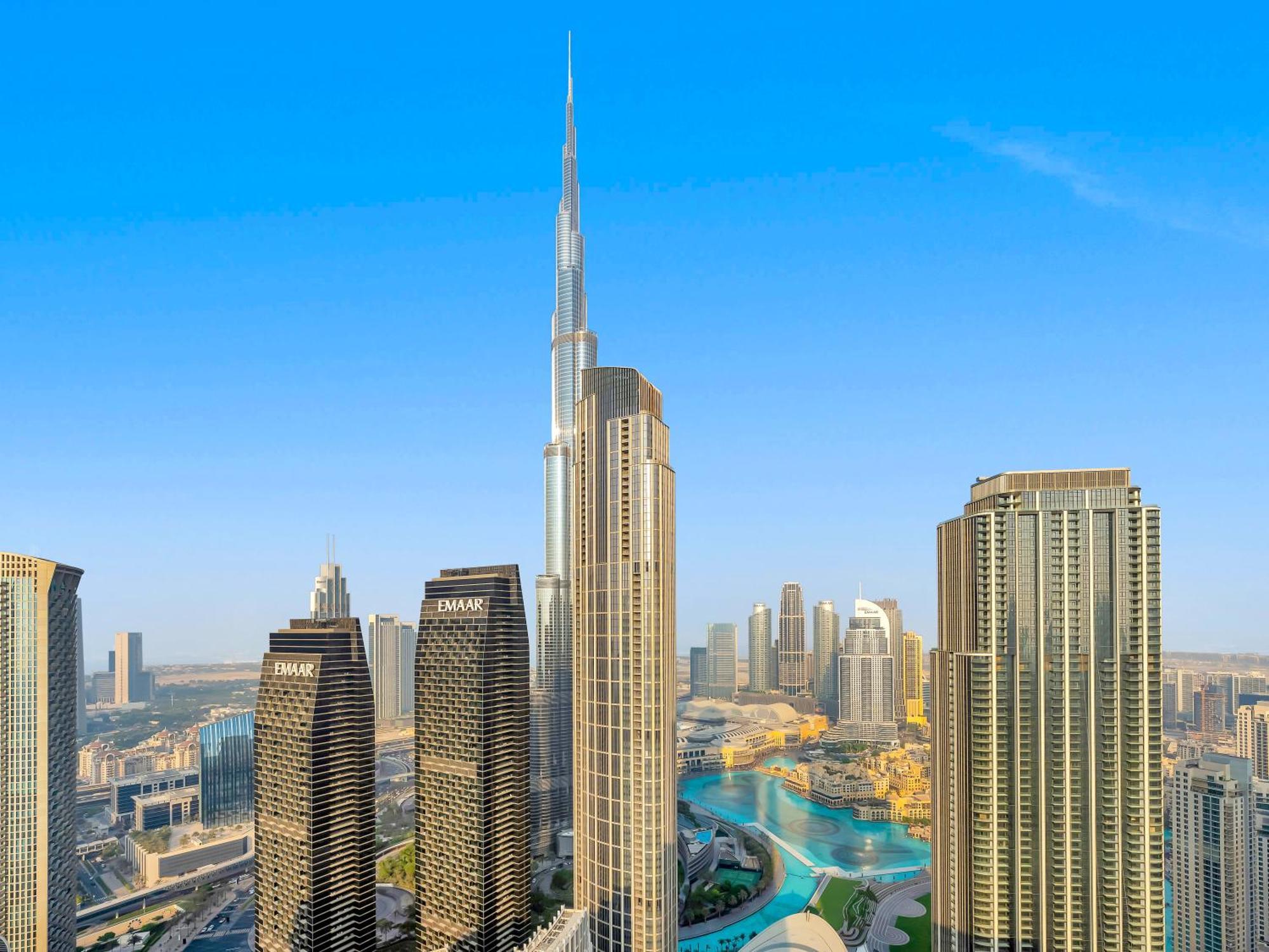 New! Panoramic Downtown & Fountain Views From High Floors Апартаменти Дубай