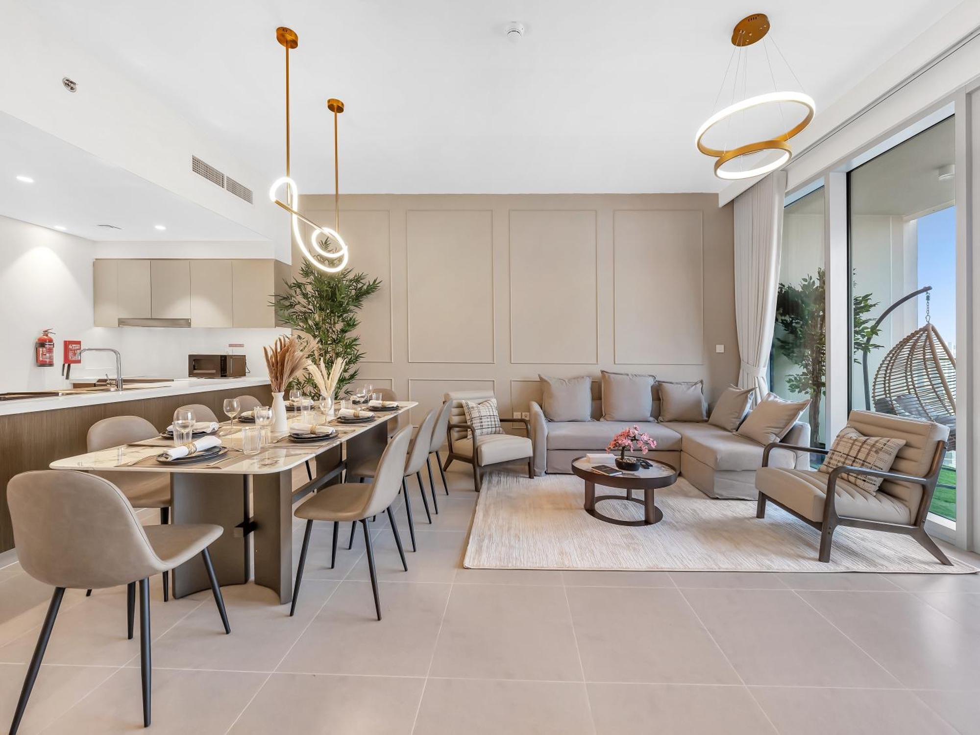 New! Panoramic Downtown & Fountain Views From High Floors Апартаменти Дубай