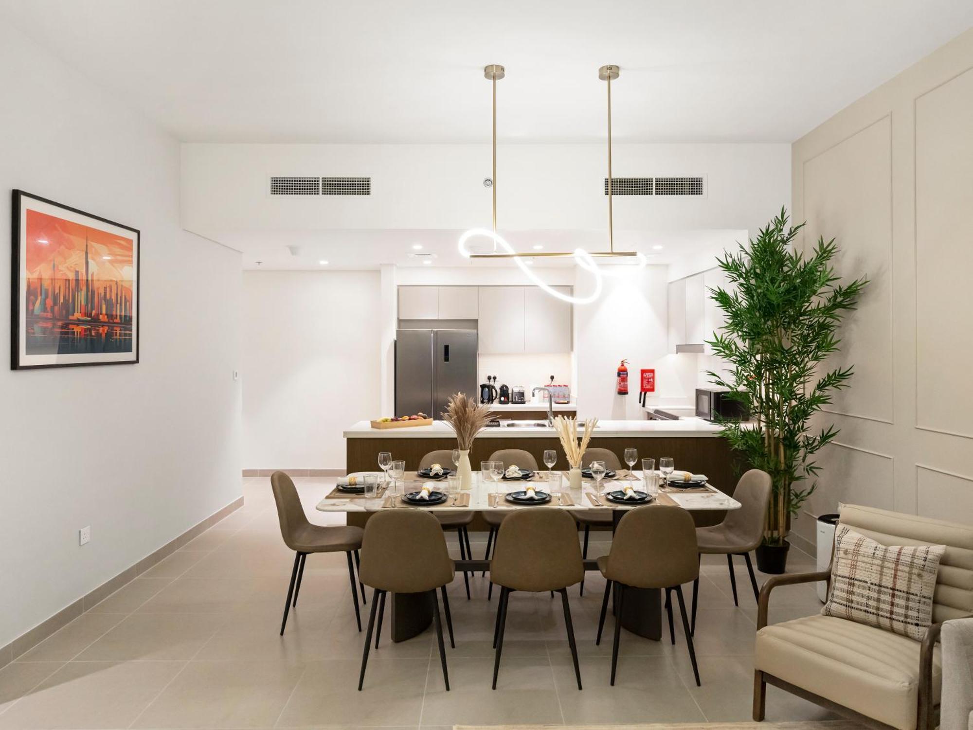 New! Panoramic Downtown & Fountain Views From High Floors Апартаменти Дубай