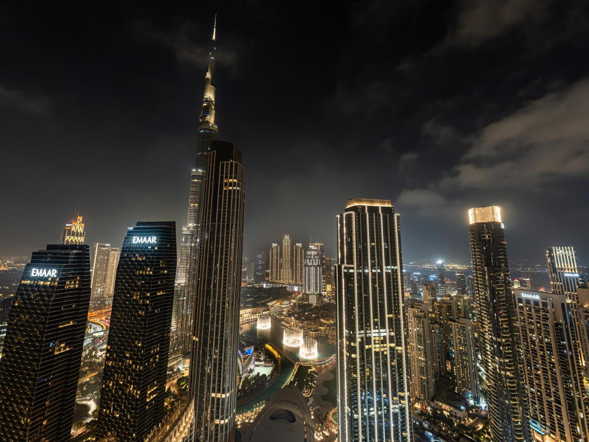 New! Panoramic Downtown & Fountain Views From High Floors Апартаменти