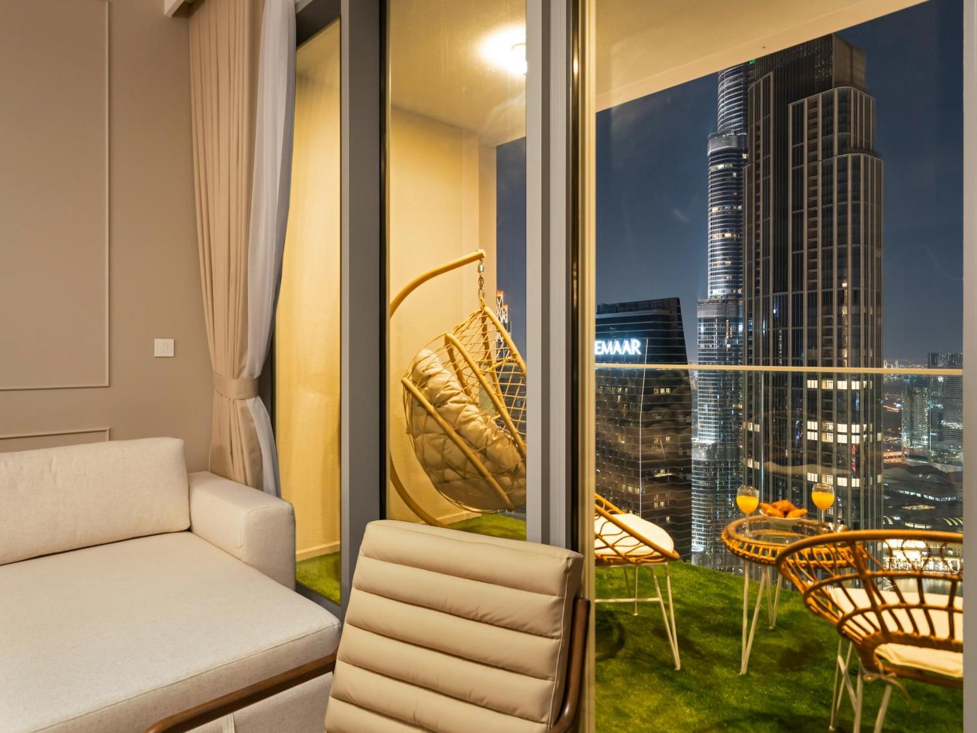 Апартаменти New! Panoramic Downtown & Fountain Views From High Floors Дубай