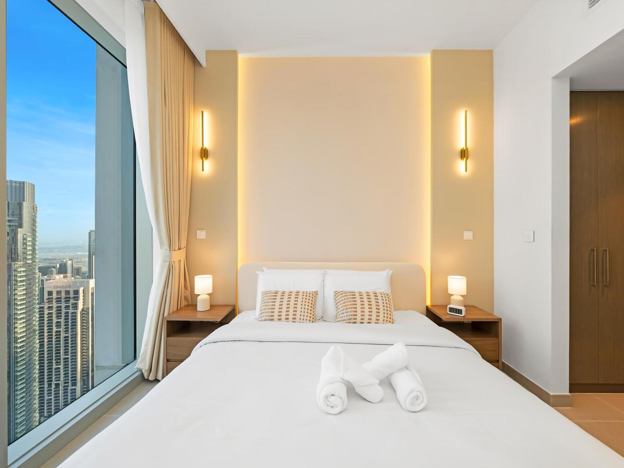 New! Panoramic Downtown & Fountain Views From High Floors Апартаменти *
